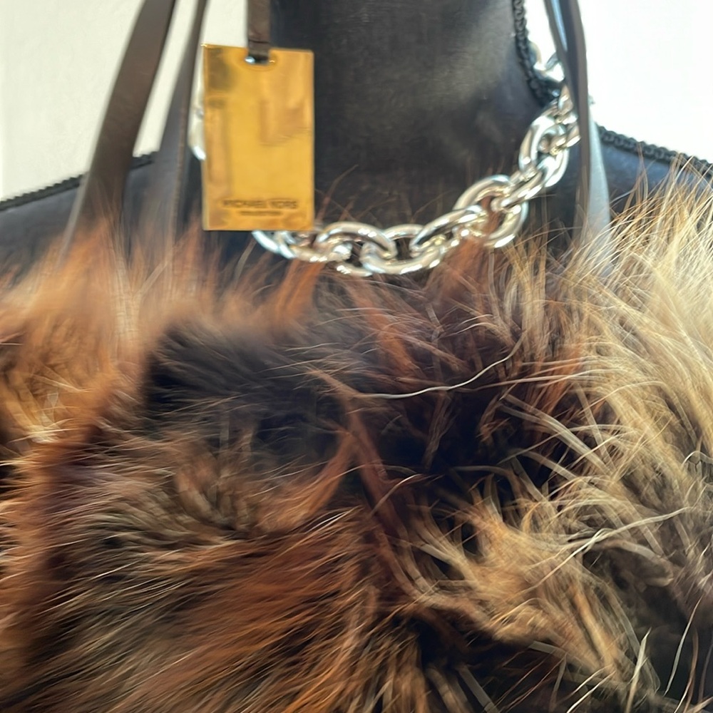 Michael  Kors Fox and seude bag